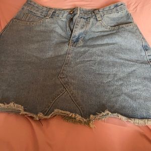 Jean skirt